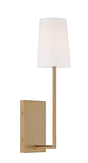 Crystorama Lena 4.5'' Vibrant Gold Sconce