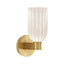 Crystorama Lotus 5'' Luxe Gold Sconce
