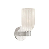 Crystorama Lotus 5'' Polished Nickel Sconce