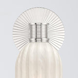 Crystorama Lotus 5'' Polished Nickel Sconce