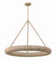 Crystorama Oakley 32'' Integrated LED Soft Gold Chandelier