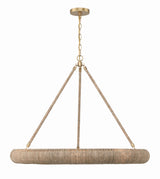 Crystorama Oakley 32'' Integrated LED Soft Gold Chandelier