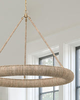 Crystorama Oakley 32'' Integrated LED Soft Gold Chandelier