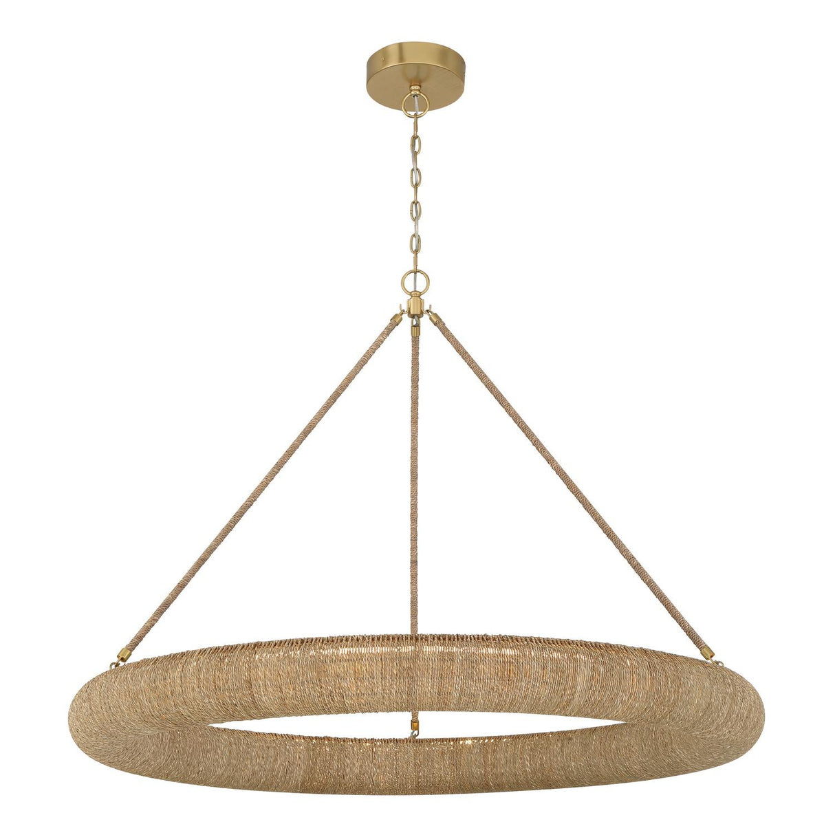 Crystorama Oakley 48'' Integrated LED Soft Gold Chandelier