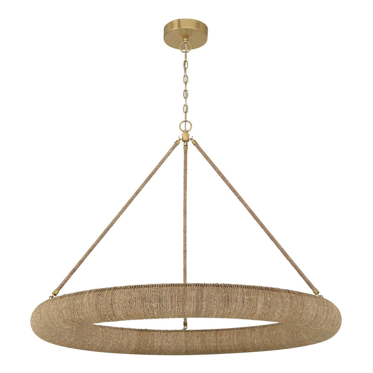 Crystorama Oakley 48'' Integrated LED Soft Gold Chandelier