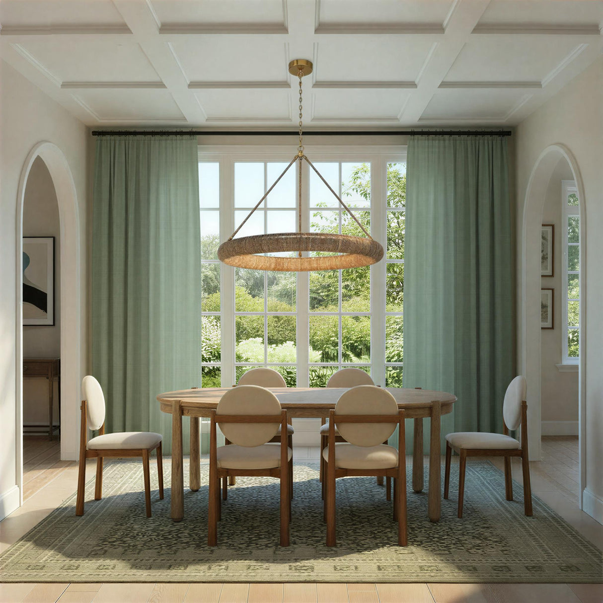 Crystorama Oakley 48'' Integrated LED Soft Gold Chandelier