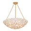 Crystorama Palla 24.5'' Antique Gold Chandelier