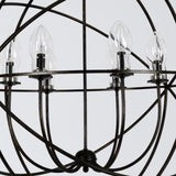 Crystorama Solaris 28.5'' English Bronze Outdoor Chandelier