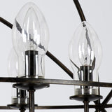 Crystorama Solaris 28.5'' English Bronze Outdoor Chandelier