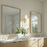 Crystorama Trenton 5'' Aged Brass Sconce