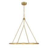 Crystorama Terrell 29.5'' LED Luxe Gold Chandelier