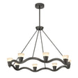 Crystorama Vance 39'' Integrated LED Bronze Noir Chandelier