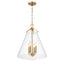 Crystorama Voss 18'' Luxe Gold Pendant