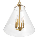 Crystorama Voss 18'' Luxe Gold Pendant