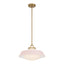 Crystorama Xander 16'' Vibrant Gold + Blush Pendant