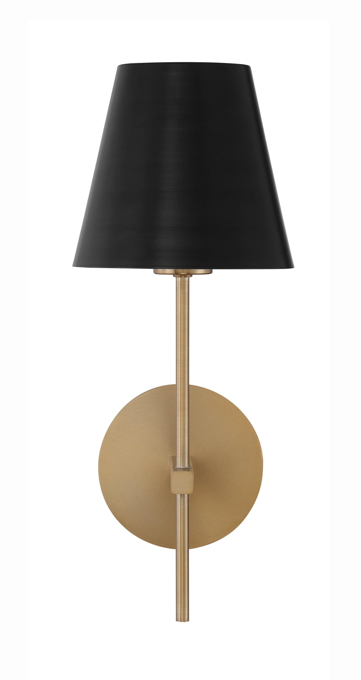 Crystorama Xavier 6'' Vibrant Gold Sconce