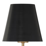 Crystorama Xavier 6'' Vibrant Gold Sconce