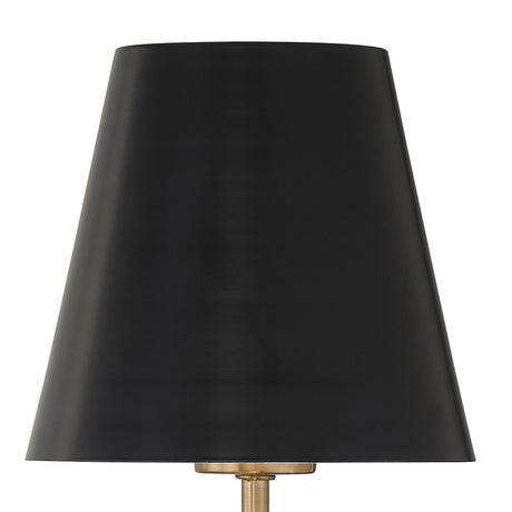 Crystorama Xavier 6'' Vibrant Gold Sconce