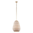 Crystorama Zanzibar 16'' Soft Gold Pendant