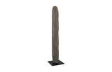 Phillips Collection Cast Cactus Sculpture Gray Accent