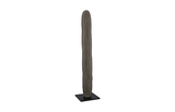 Phillips Collection Cast Cactus Sculpture Gray Accent