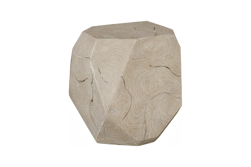 Phillips Collection Prism Oat Finish Side Table