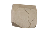 Phillips Collection Prism Oat Finish Side Table