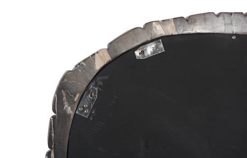 Phillips Collection Stacked Pebble Petrified Mixed Mirror