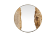 Phillips Collection Petrified River Brass Frame Small Mirror