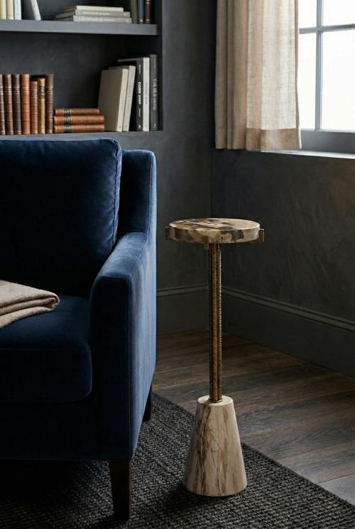Phillips Collection Erva Slim Base Side Table