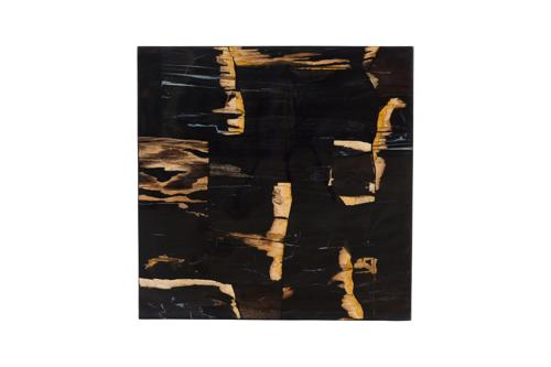 Phillips Collection Petramosaic With Brass Legs Coffee Table