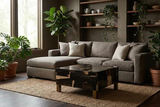 Phillips Collection Petramosaic With Brass Legs Coffee Table