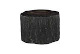 Phillips Collection Chaka Petrified Rough Black Tall Coffee Table
