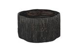 Phillips Collection Chaka Petrified Rough Black Small Coffee Table