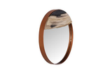 Phillips Collection Petrified Slice Copper Frame Medium Mirror