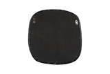 Phillips Collection Morphic Petrified Rounded Black Frame Mirror