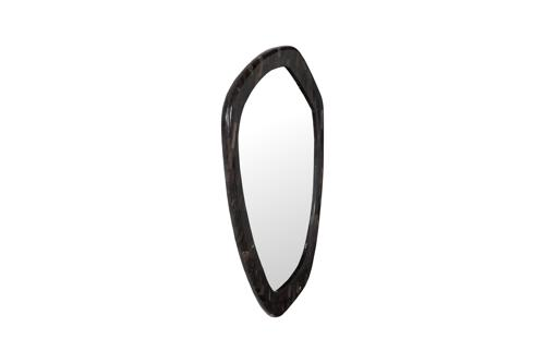 Phillips Collection Morphic Petrified Point Black Frame Mirror