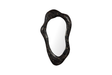 Phillips Collection Morphic Petrified Wave Black Frame Mirror