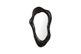 Phillips Collection Morphic Petrified Wave Black Frame Mirror