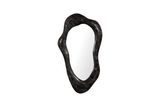 Phillips Collection Morphic Petrified Wave Black Frame Mirror