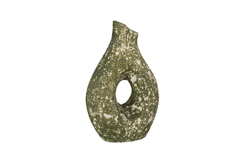 Phillips Collection Olive Oil  Green Medium Vase
