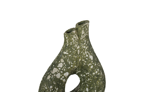 Phillips Collection Olive Oil  Green Medium Vase