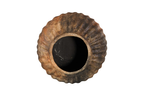 Phillips Collection Raw Umber Globe Vase