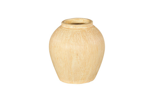 Phillips Collection Canary Wash Yellow Globe Vase