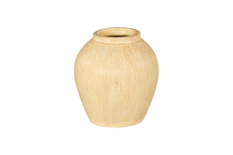 Phillips Collection Canary Wash Yellow Globe Vase