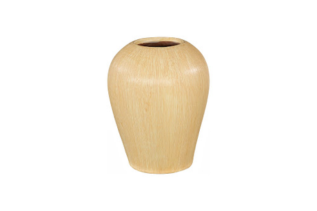 Phillips Collection Canary Wash Yellow Bulb Vase