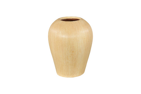 Phillips Collection Canary Wash Yellow Bulb Vase