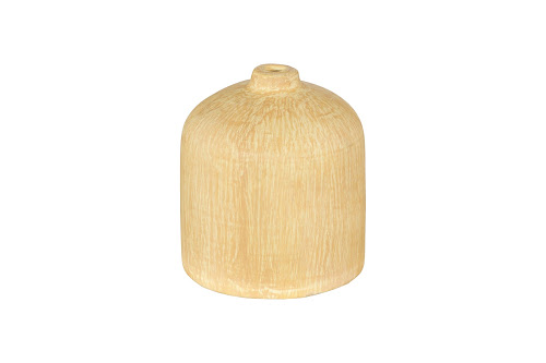 Phillips Collection Canary Wash Yellow Stem Vase