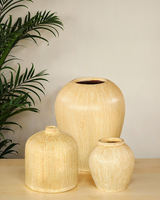 Phillips Collection Canary Wash Yellow Stem Vase