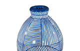 Phillips Collection Indigo Mosaic Short Vase
